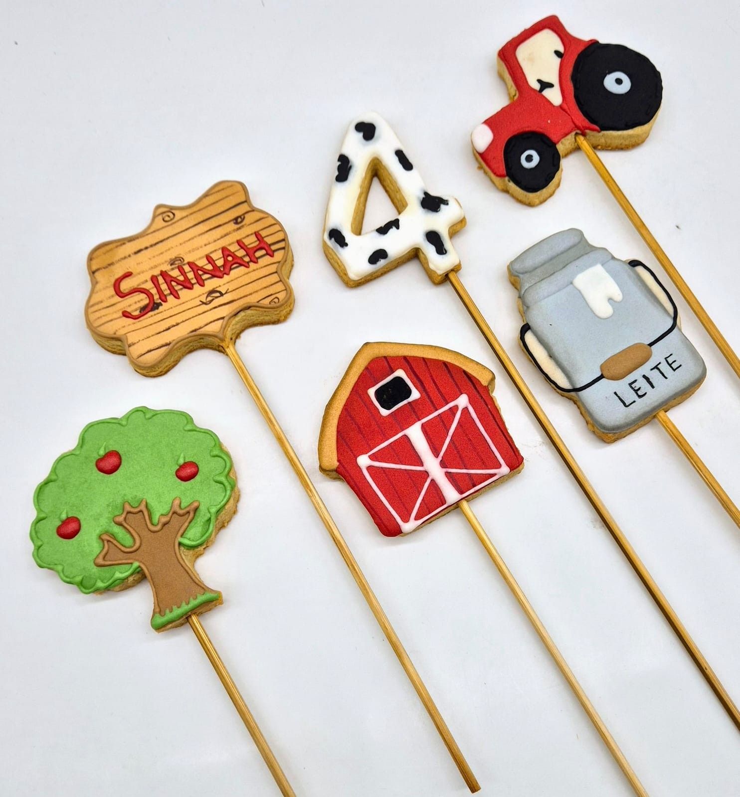 Biscoito decorado Fazendinha