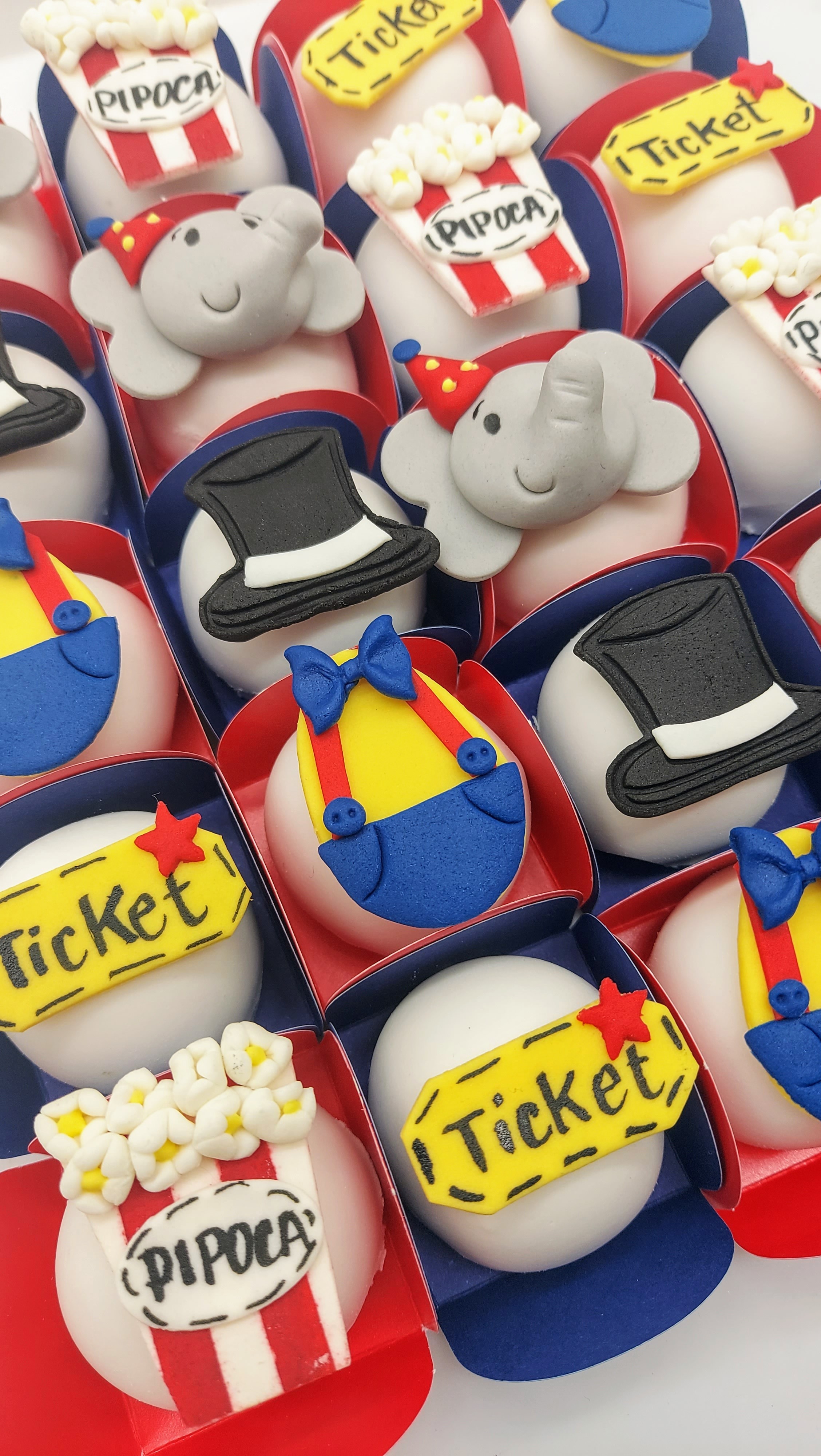 Docinho Glaceado Circo