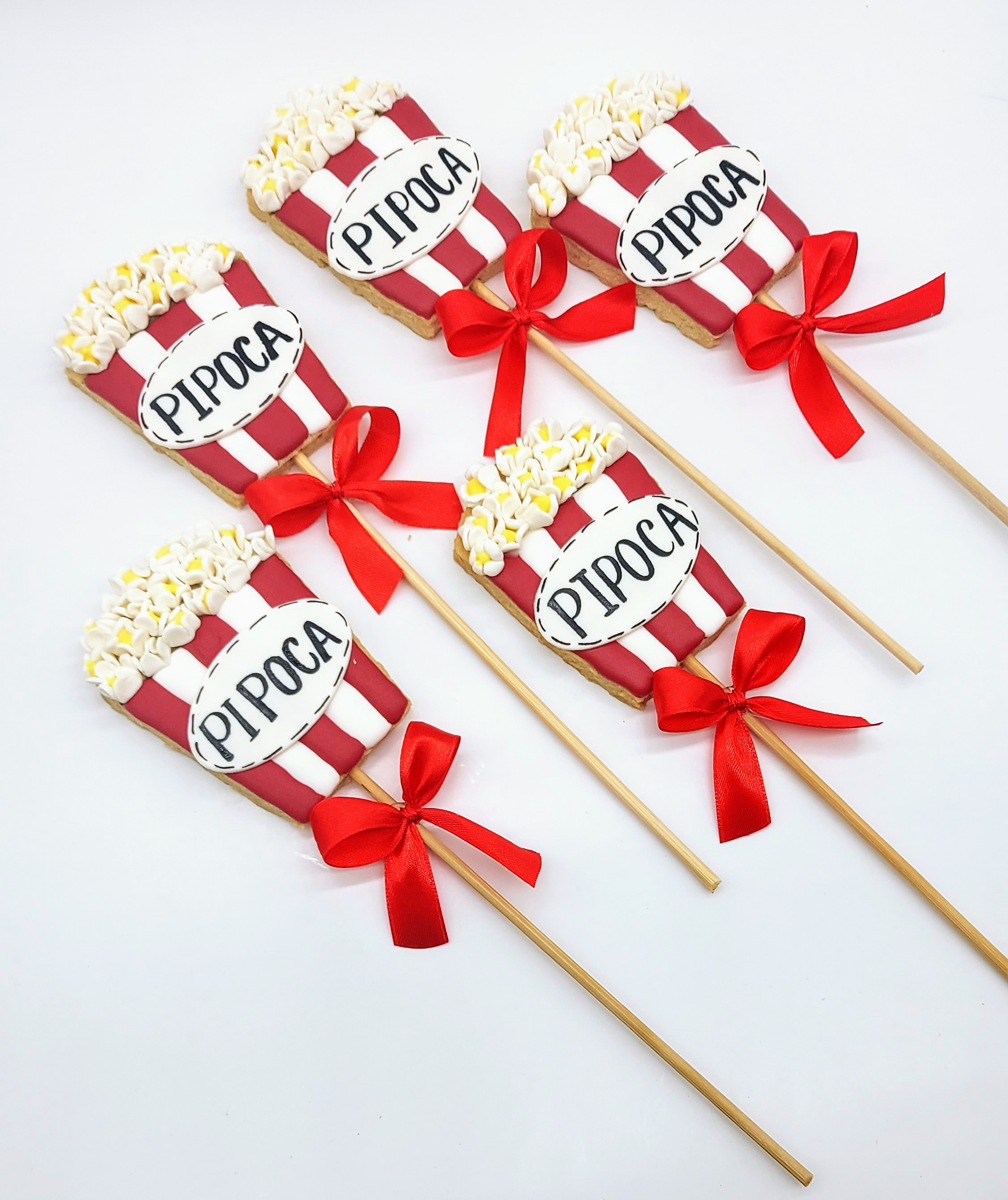 Biscoito Decorado Pipoca