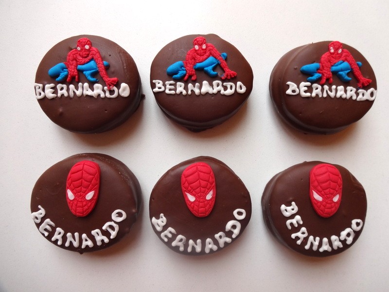 Mini Alfajor Homem Aranha