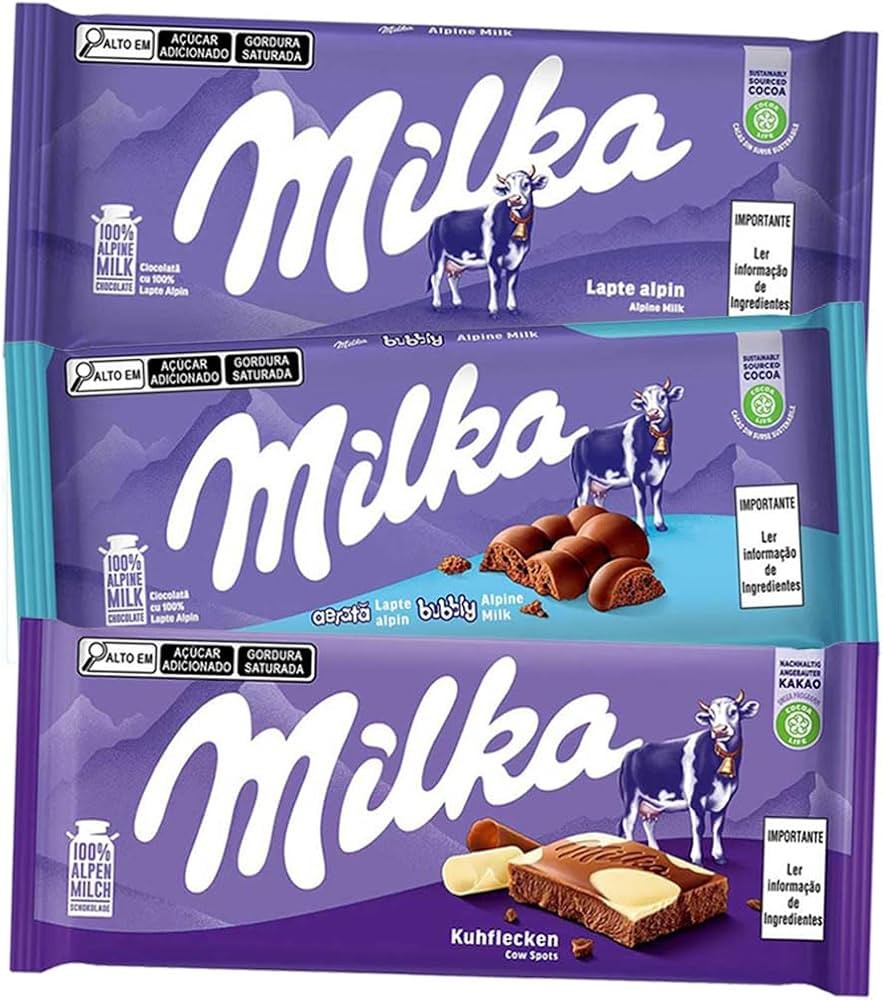 Barra de Chocolate Milka 90g