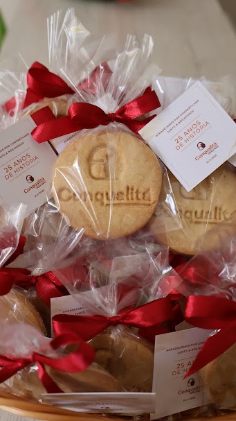 Biscoito c/ marcação