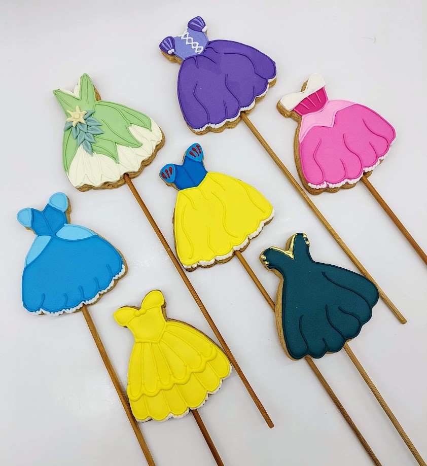 Biscoito decorado Princesas