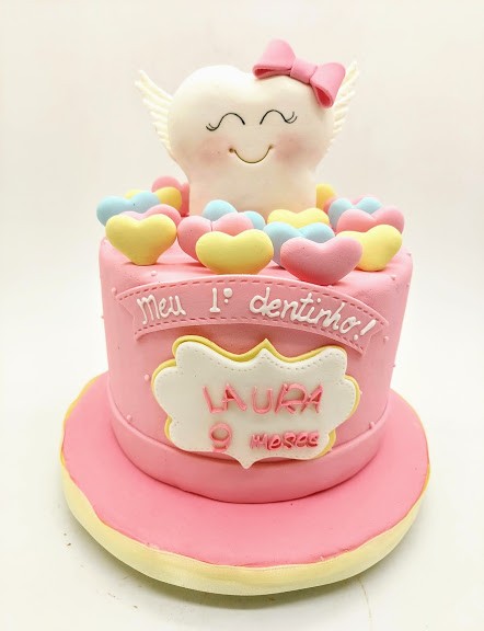 Mini Bolo Primeiro dentinho