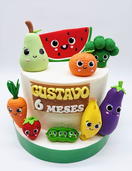 Bolo P Frutas e Legumes