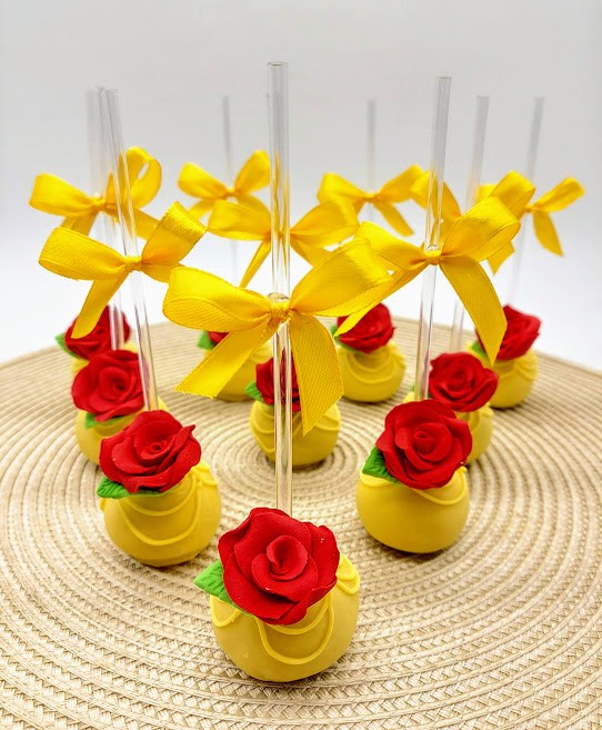 Cake Pop Bela e a Fera