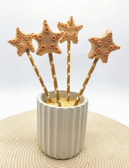 Cake Pop Estrela do Mar