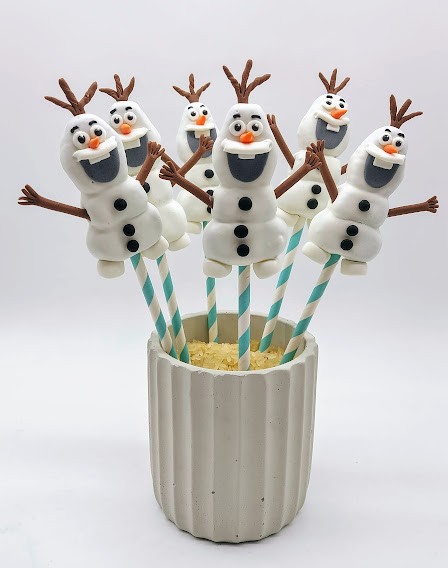 cake pop Olaf