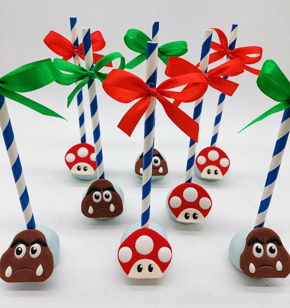 cake pop Mário Bross