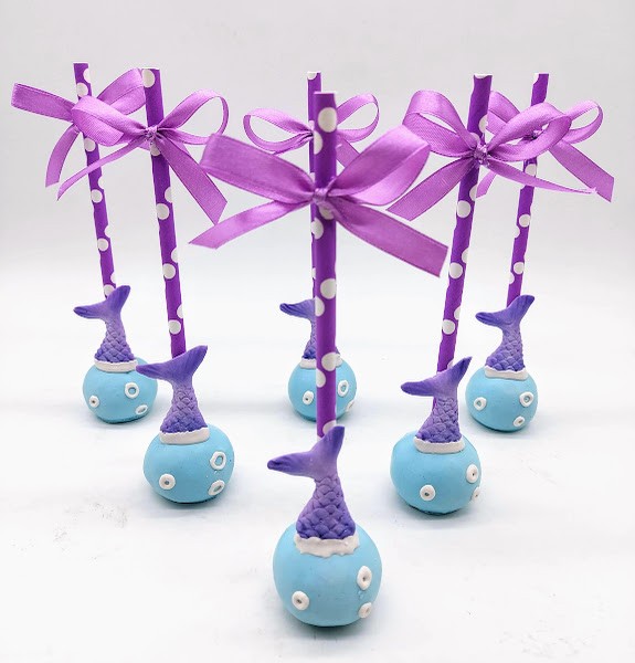 cake pop Sereia