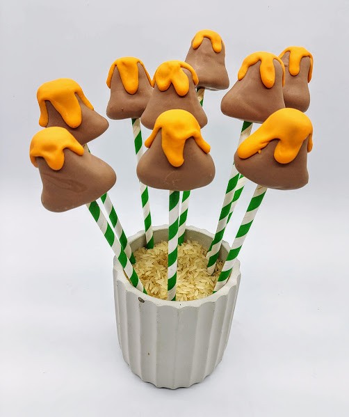 cake pop dinossauro