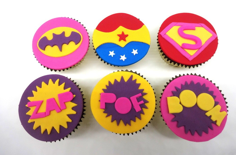 Cupcake Super Heroínas