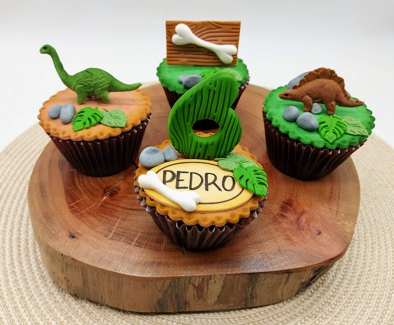 cupcake Dinossauro