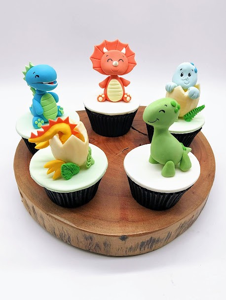 Cupcake Dino Baby 3D