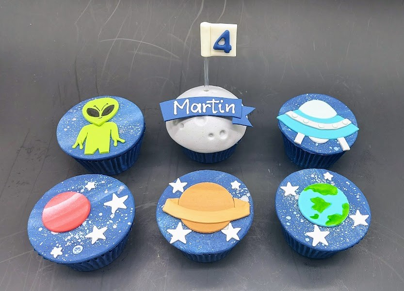 Cupcake Extraterrestre 