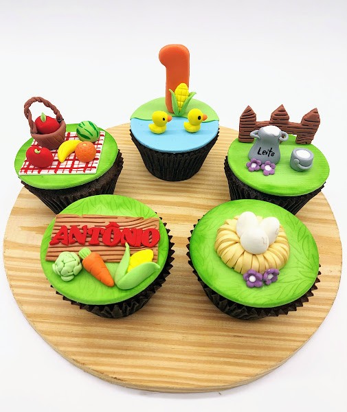 Cupcake Fazendinha
