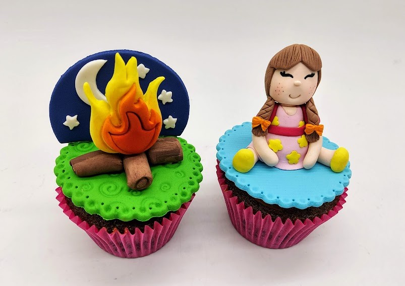 Cupcake Festa Junina 3D