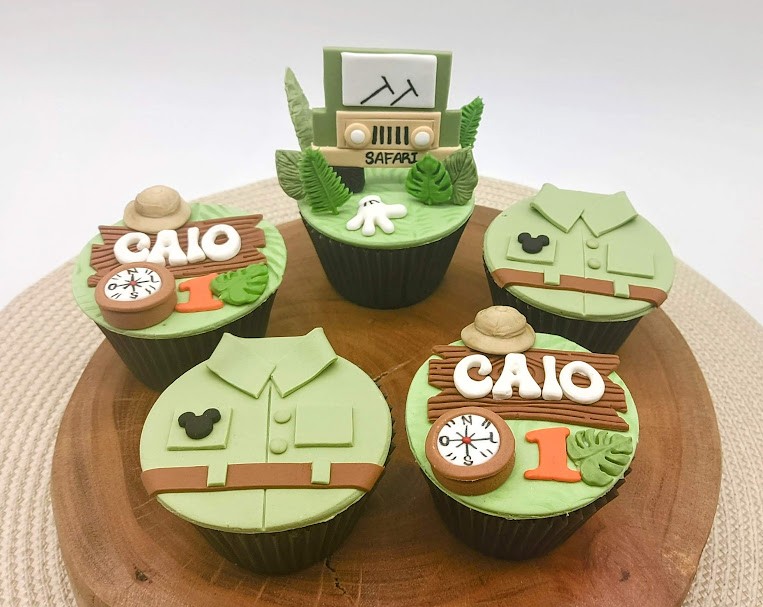 Cupcake Mickey Safari