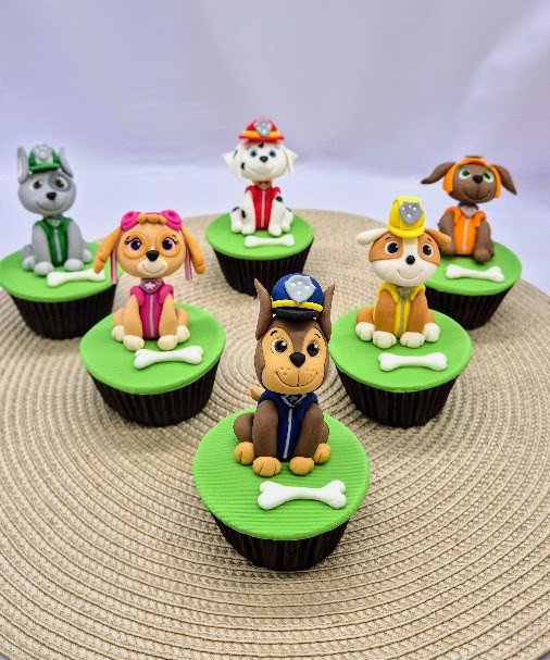 Cupcake 3D Patrulha Canina