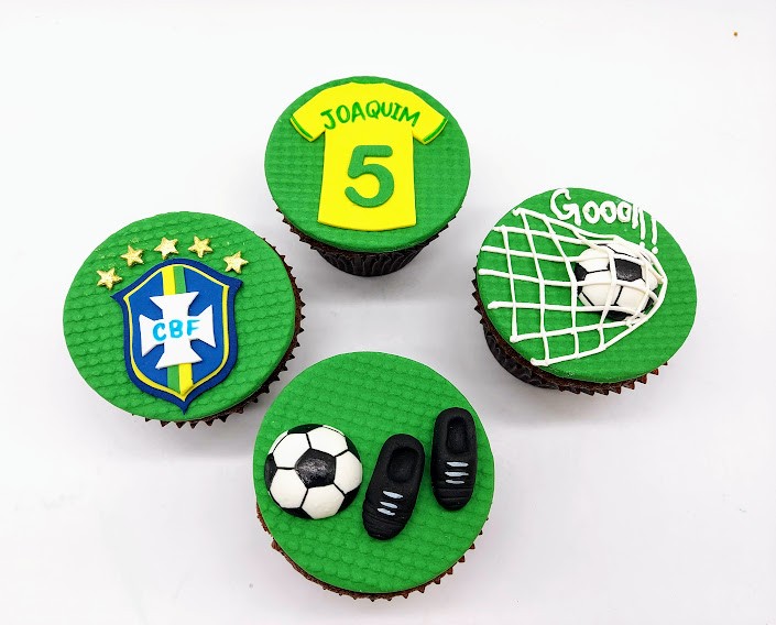 Cupcake futebol
