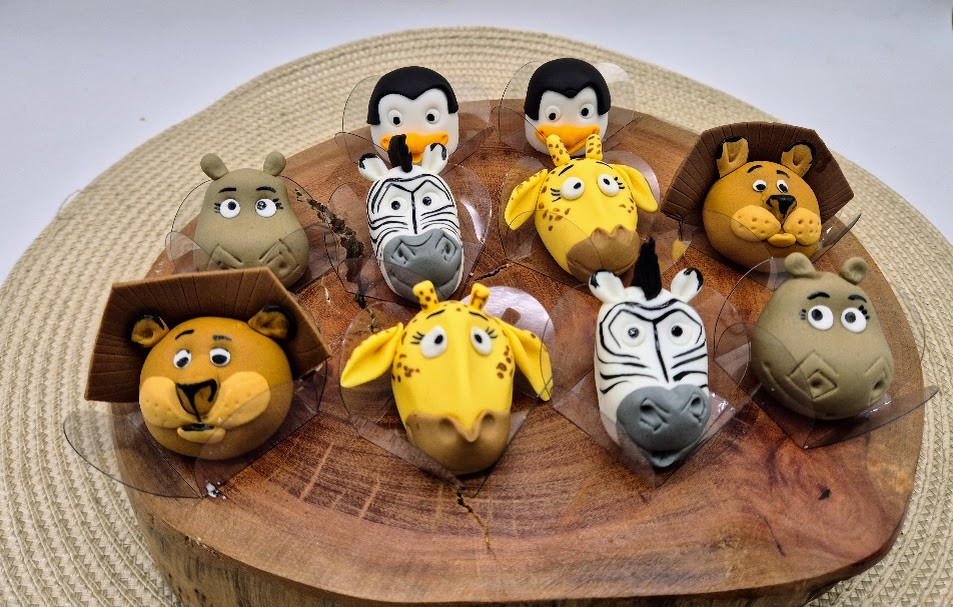 Docinho Modelado Madagascar