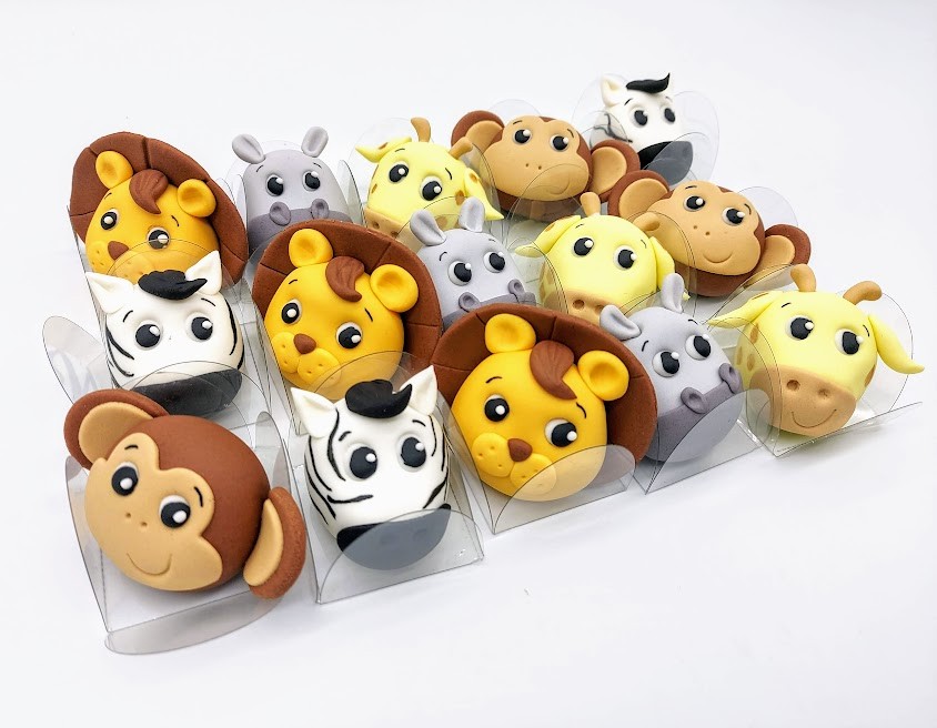 Docinhos modelados Selva