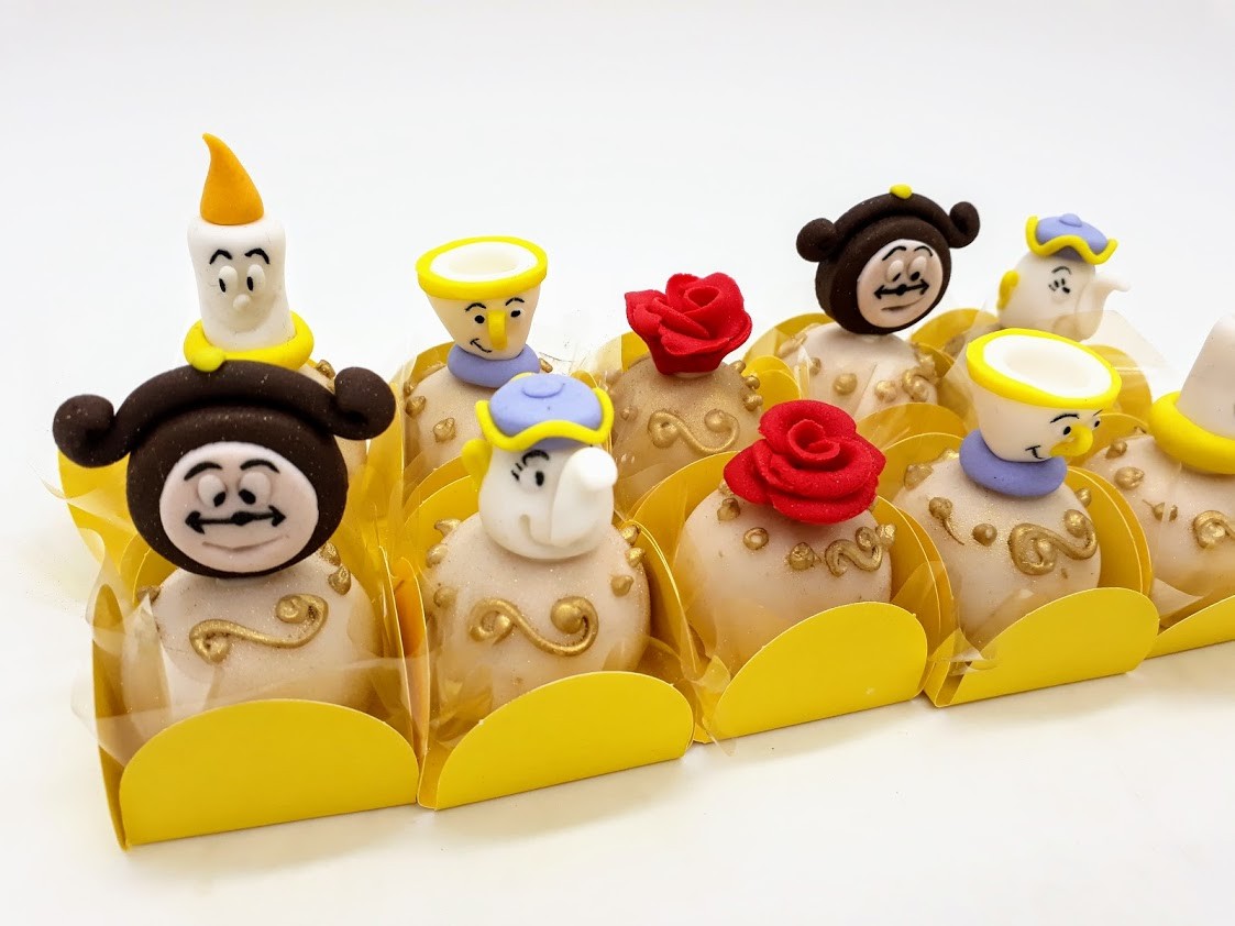 Docinho Glaceado Bela e a Fera 3D