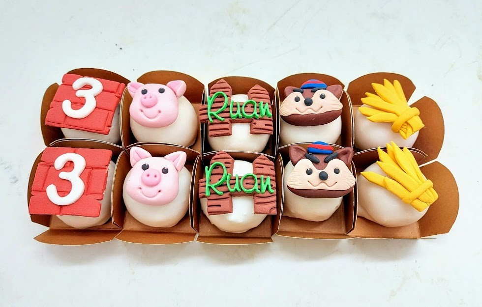 Docinhos Três Porquinhos