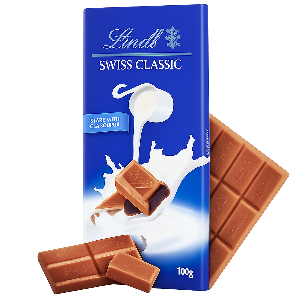 Barra de Chocolate Lindt 100g