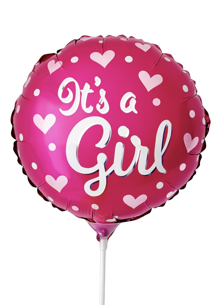 Balão Metalizado - Baby Girl