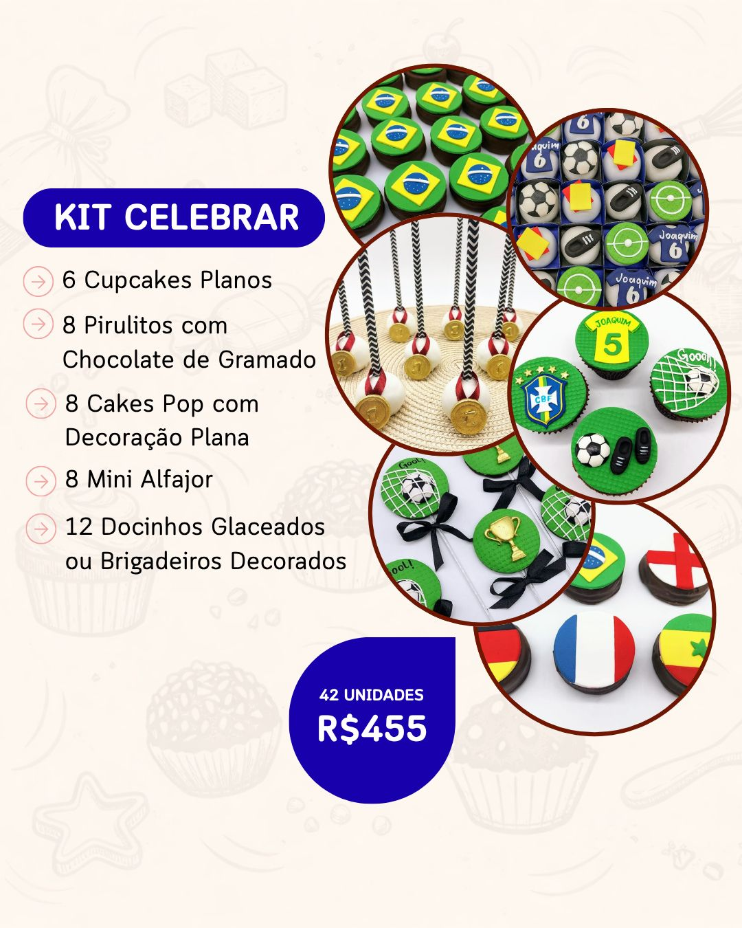 Kit Doces Celebrar