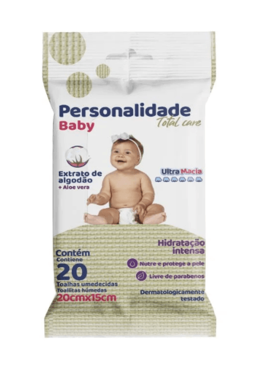 Lenço Umedecidos - pct 20unid