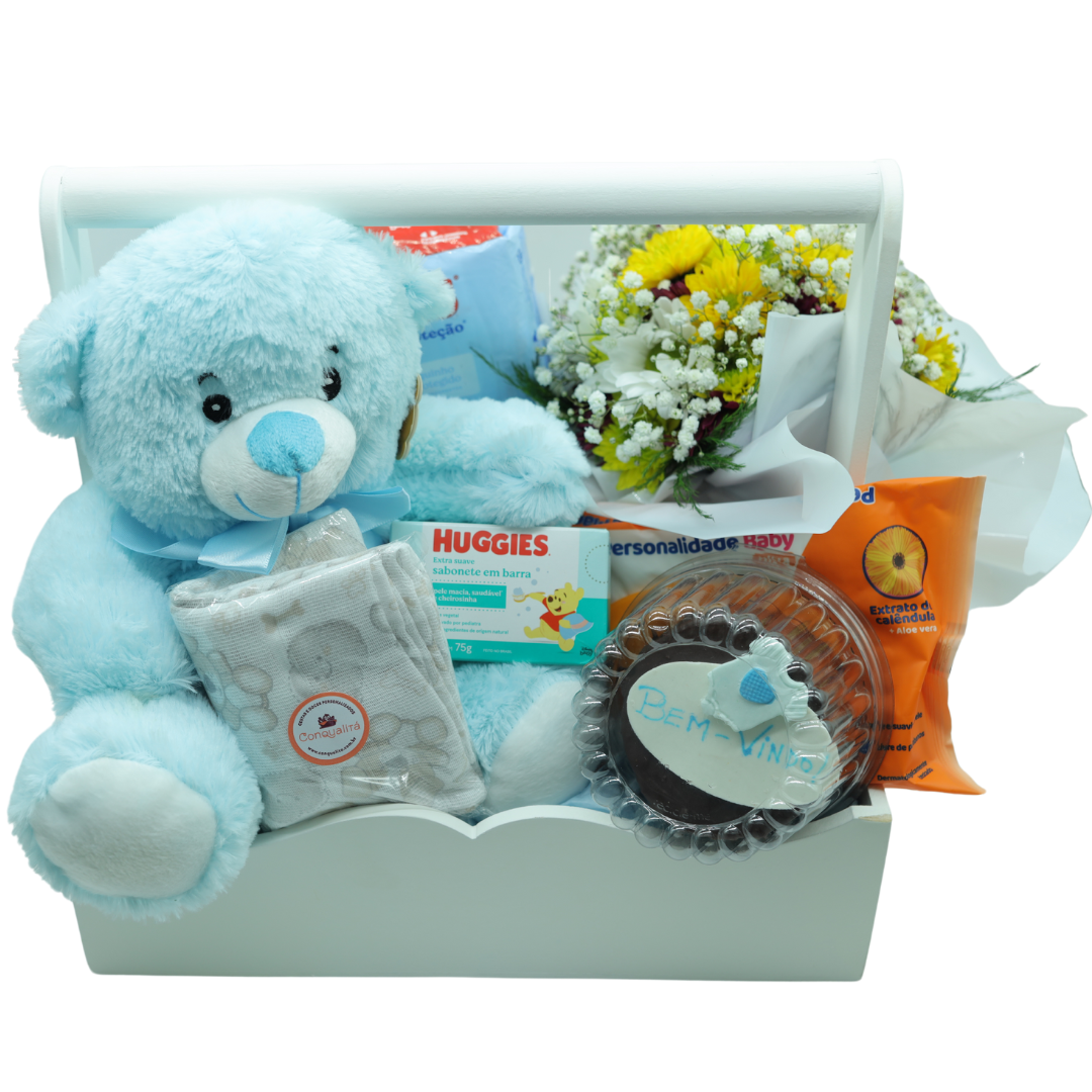 Cesta maternidade menino