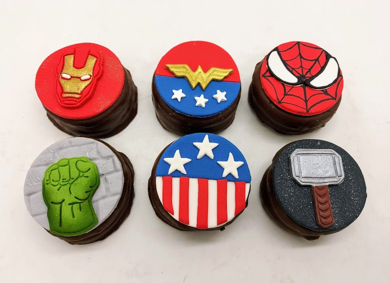 Mini Alfajor Super Heróis