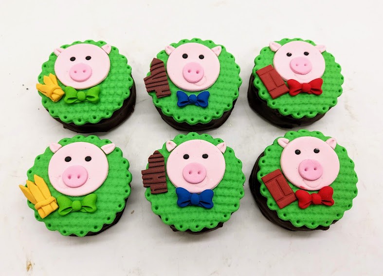 Mini alfajor Três Porquinhos