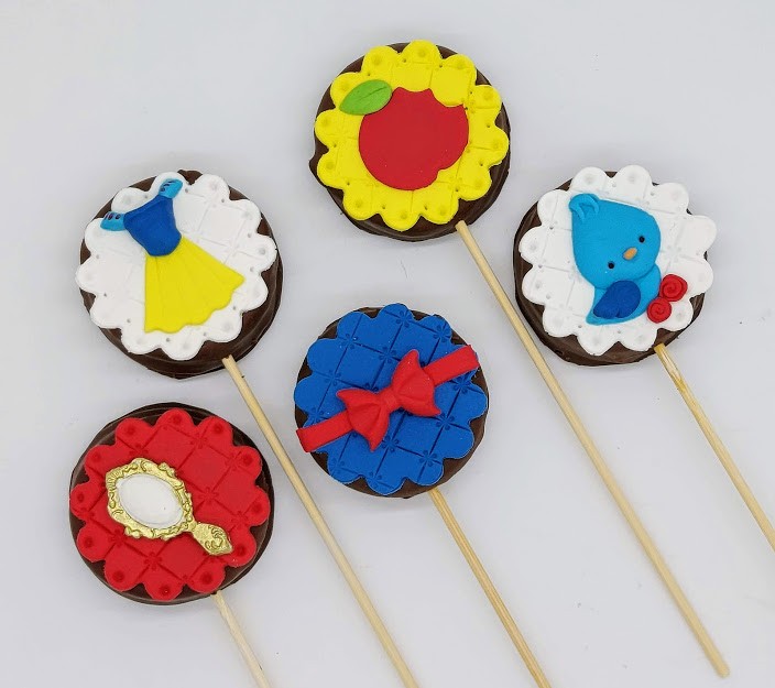 Mini Alfajor Branca de neve