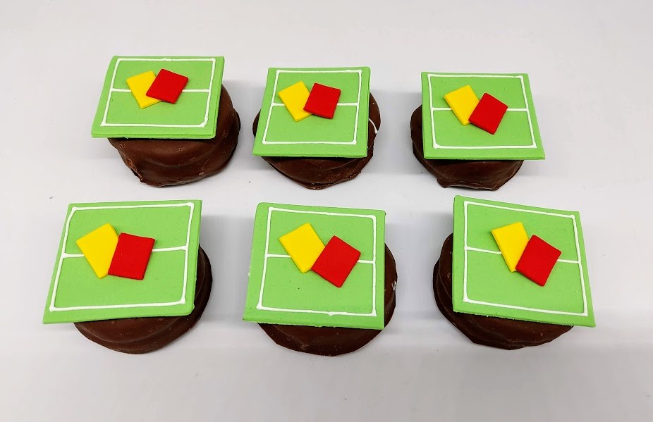 mini alfajor Futebol 