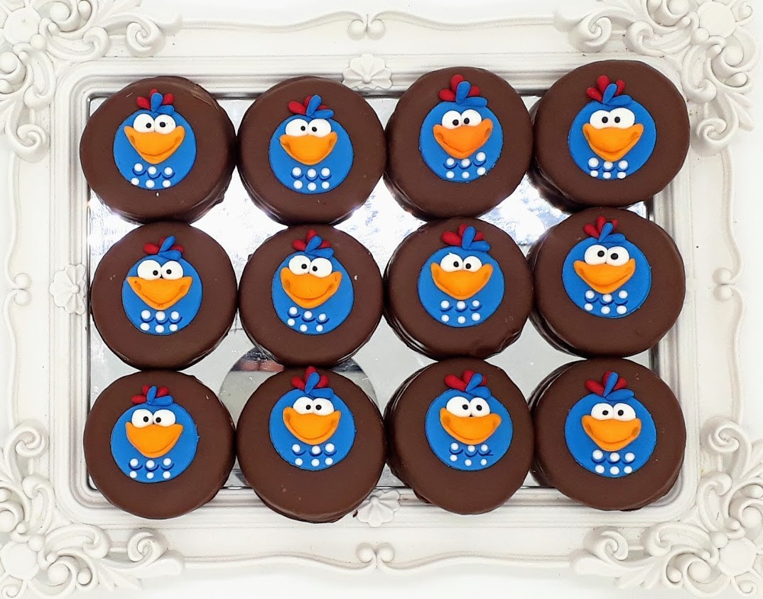 Mini Alfajor Galinha Pintadinha