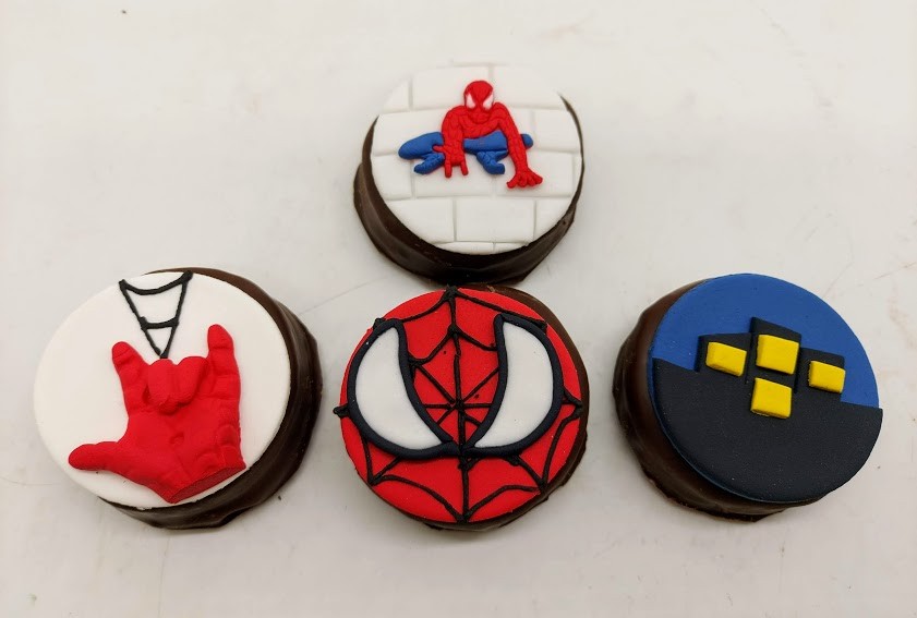 Mini alfajor homem aranha