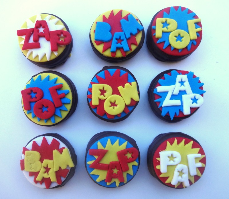 Mini Alfajor Super Heróis