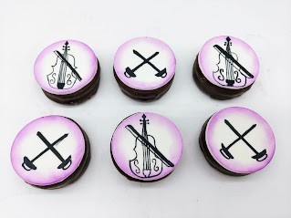 Mini alfajor Wandinha