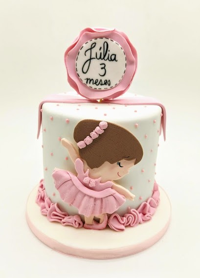 Mini Bolo Bailarina 