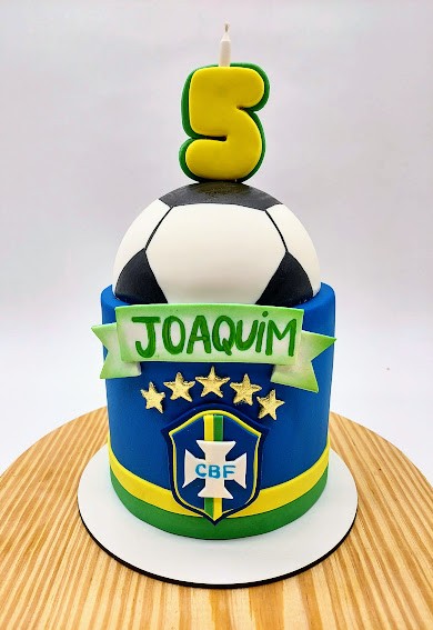 Mini Bolo Futebol