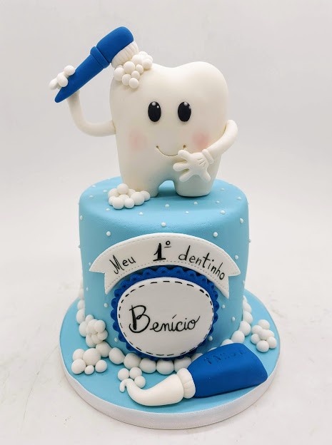 Mini Bolo Primeiro dentinho