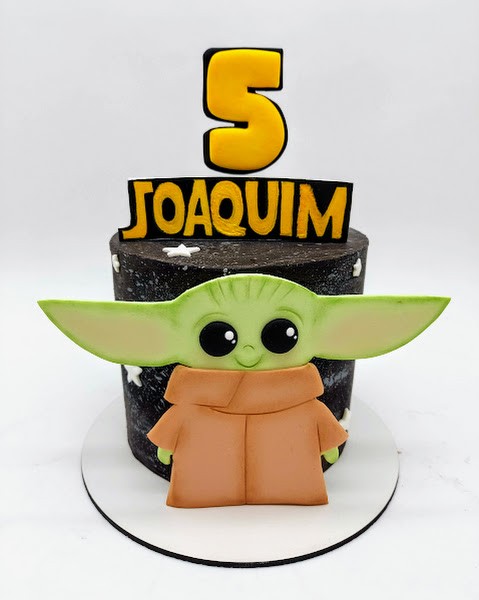 Mini bolo Yoda