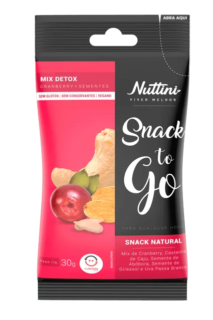 Mix de sementes detox 30g