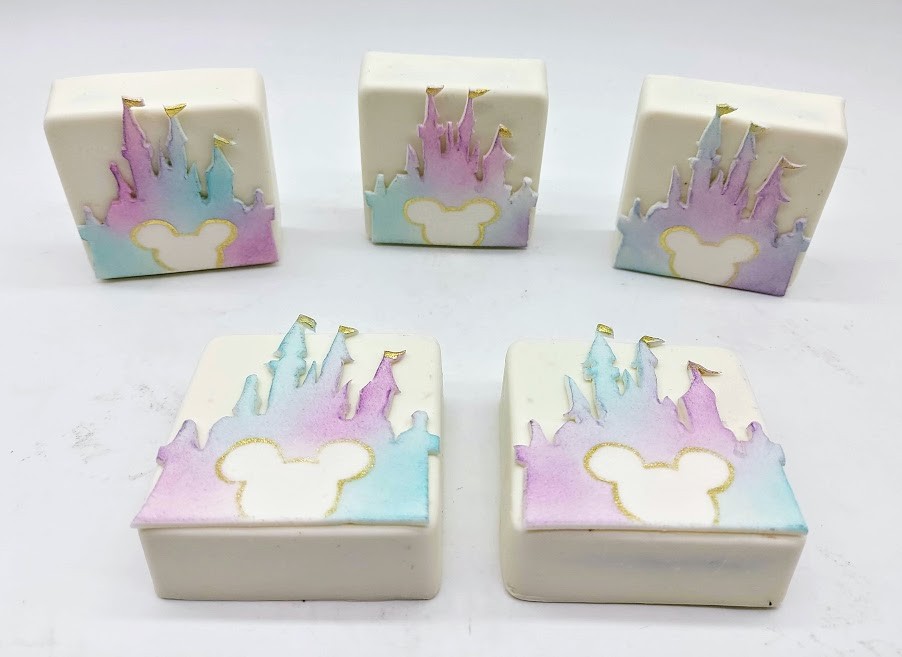 Pão de Mel Castelo Mickey