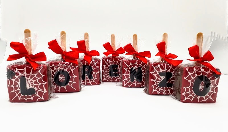 Pão de Mel Homem Aranha Letras