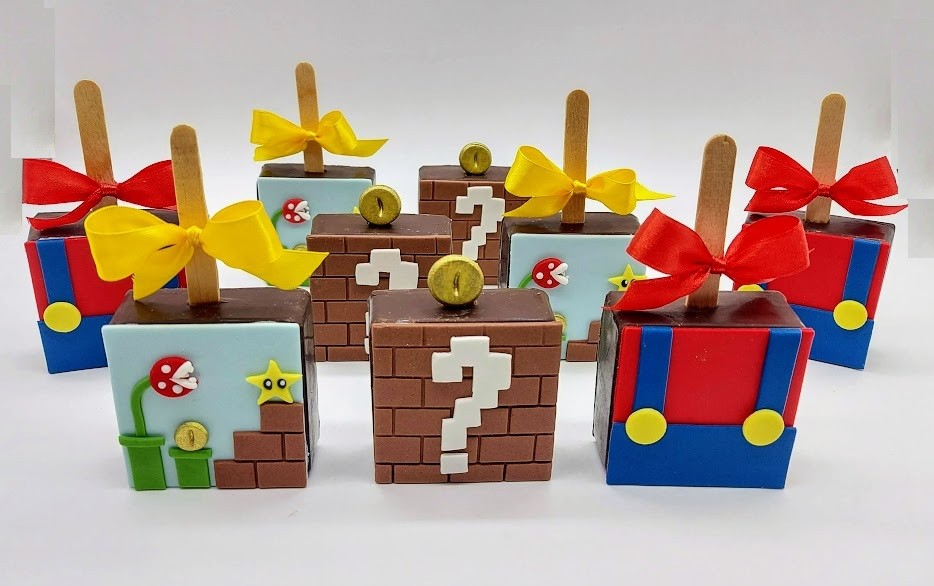 Pão de Mel Mario Bross