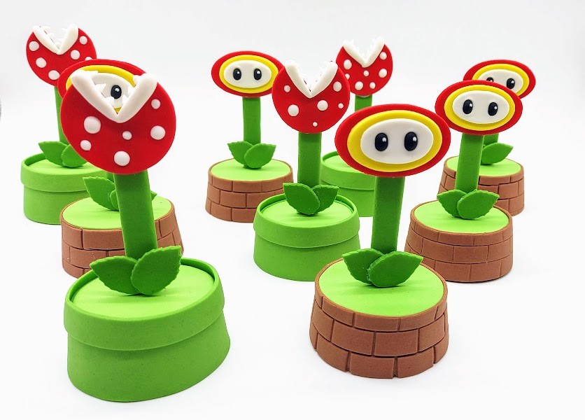 Pão de Mel Mario Bross 2D